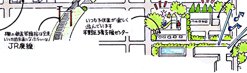 平野区加美地域ご近所マップ