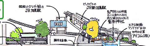 平野区加美地域ご近所マップ